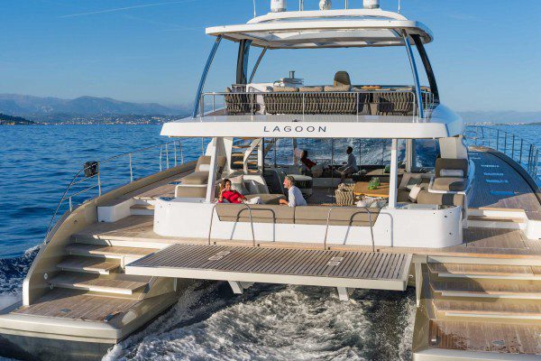 Lagoon Seventy8 running