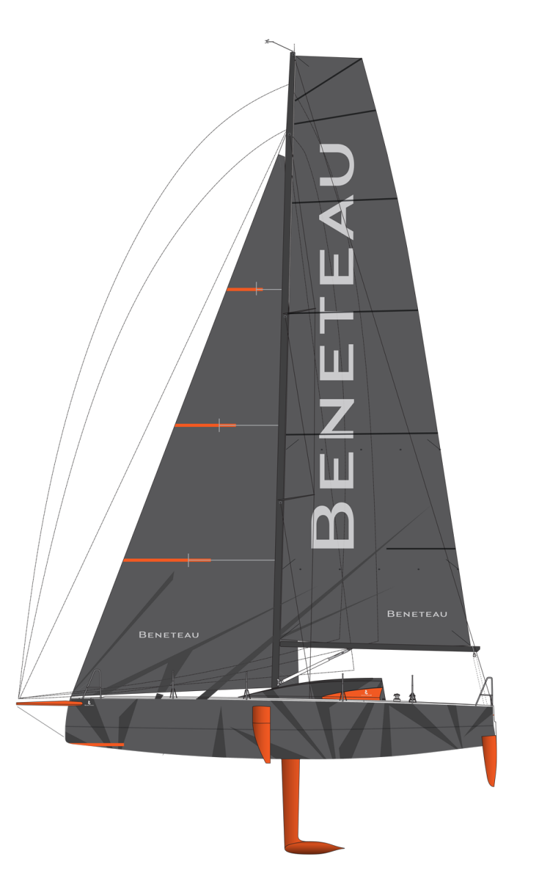 Figaro Beneteau Side Profile