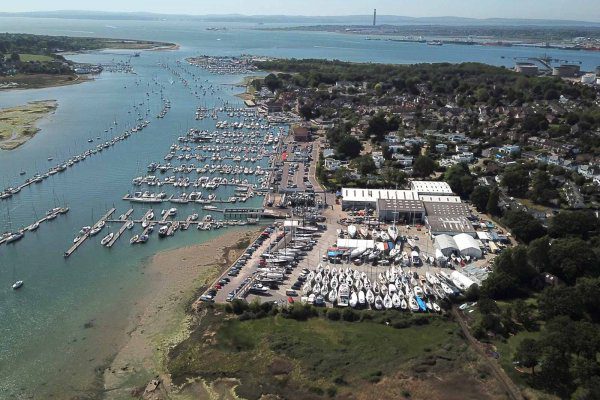 Port Hamble aerial