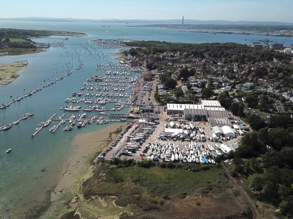 Port Hamble aerial