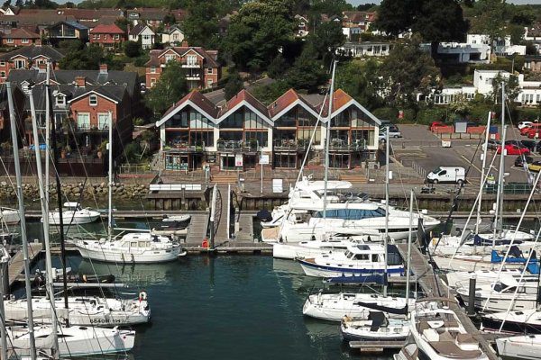Port Hamble office aerial