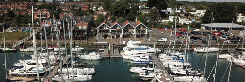 Port Hamble office aerial