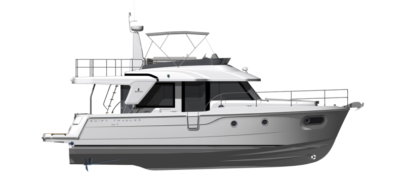 Swift Trawler Side Profile