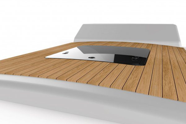 Lewmar Horizon hatch in deck