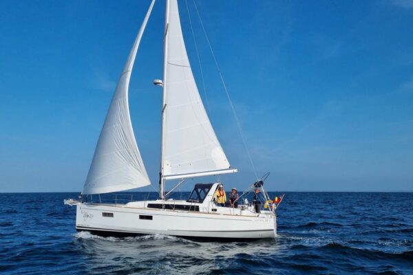 Sailing Yacht on Ancasta Yacht Club Rally to Cherbourg 2023