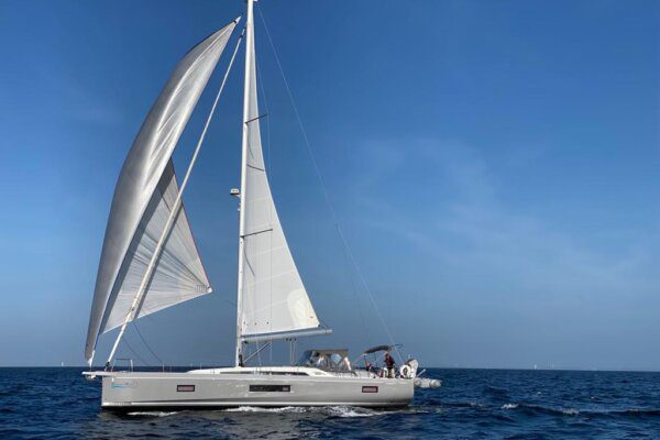 Beneteau Yacht on Ancasta Yacht Club Rally to Cherbourg 2023