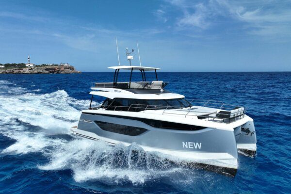 Prestige M48 sea trial