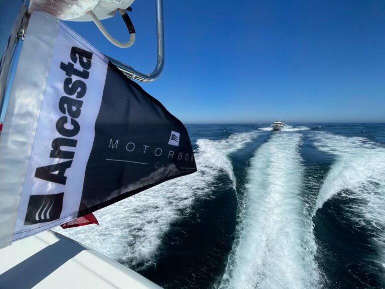 Ancasta Motorboat Club Rally Flag