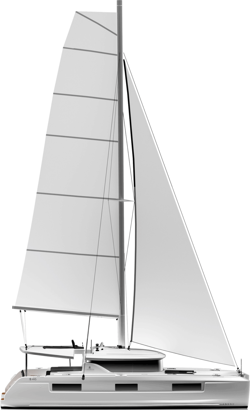 Lagoon   46 Side Profile