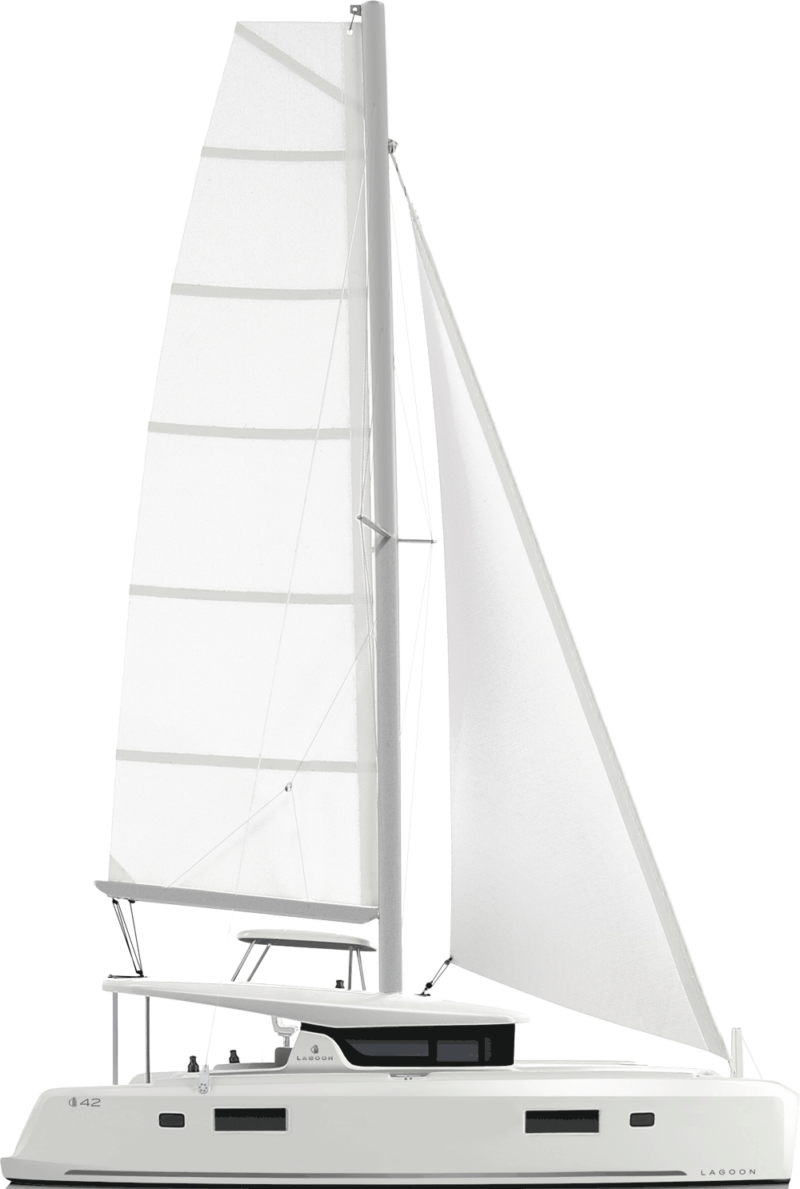 Lagoon   42 Side Profile