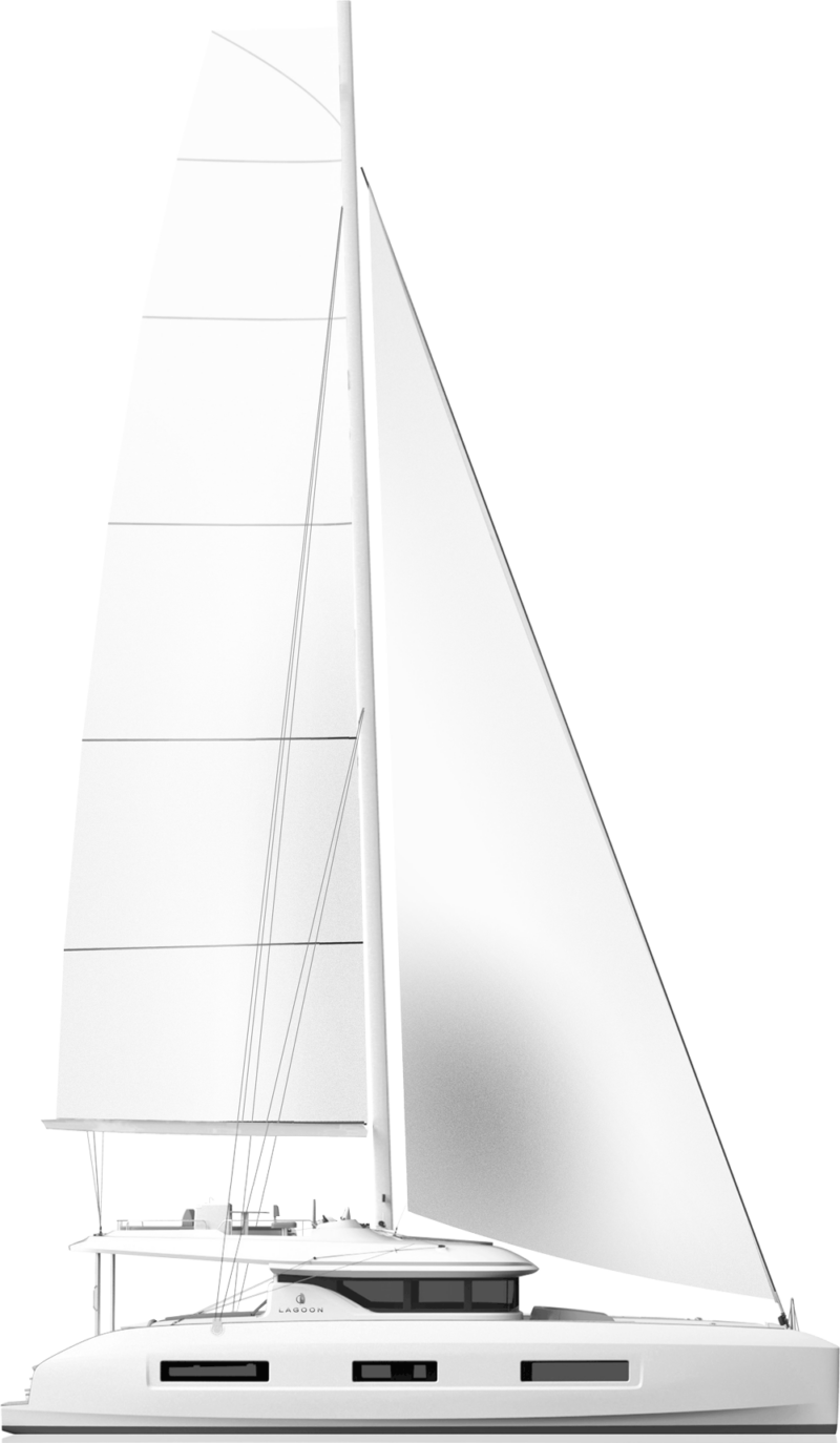 Lagoon   55 Side Profile
