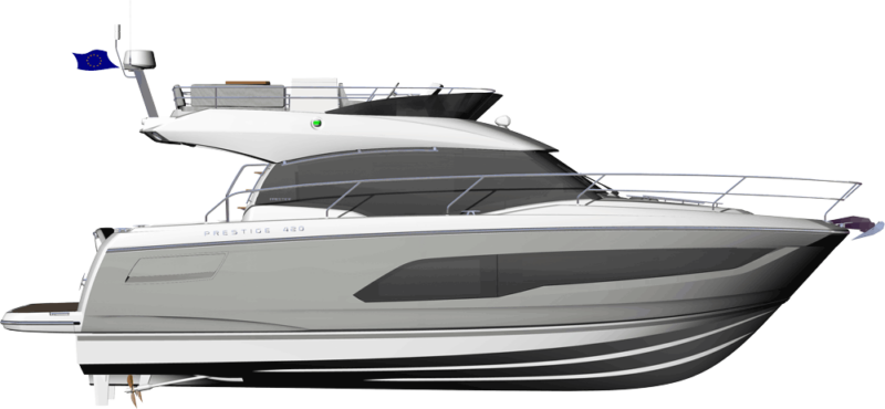 Prestige  F-LINE 420 Side Profile